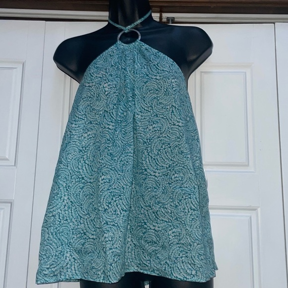 Michael Kors Tops - Micheal Kors Turquoise Halter Top-Large
